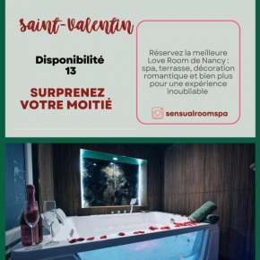 Stanislas Sensual Bali Love Room Jacuzzi Garage 300m place Stanislas